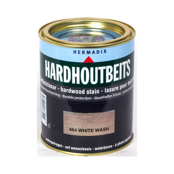 Hermadix Hardhout Beits - 0, 75 Liter - 464 White Wash thumbnail