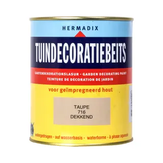 Hermadix Tuindecoratiebeits Dekkend 716 Taupe - 2, 5 L