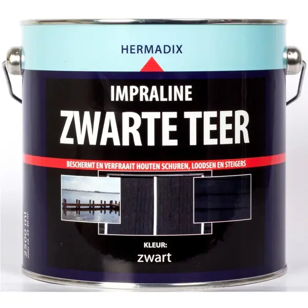 Hermadix Impraline Zwarte Teer - 2, 5 Liter thumbnail