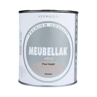 Hermadix Meubellak EXtra - Dekkend - Krijtmat Puur Taupe