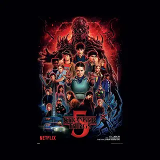 Posterpoint Avengers Stranger Things 5 Poster - Film - Tv - Serie - Netflix - Eleven - 11 - Mike - 61 X 91.5 Cm