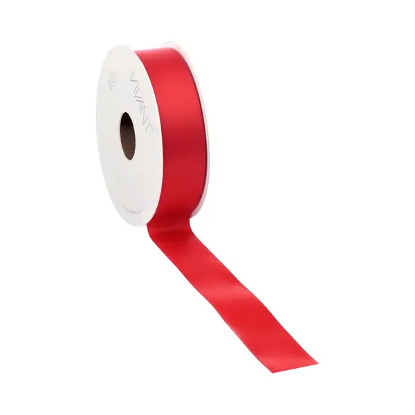 Kp Rood Satijnlint | Zeer Luxe Kwaliteit |6 Mm / 50 Mtr. thumbnail