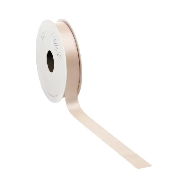 Kp Pastel Zalm Satijnlint | Zeer Luxe Kwaliteit |6 Mm / 50 Mtr. thumbnail