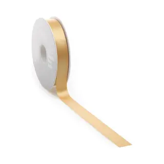 Kp Goud Satijnlint| Zeer Luxe Kwaliteit |15 Mm / 25 Mtr.