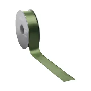 Vivant Mosgroen Satijnlint | Zeer Luxe Kwaliteit |25 Mm / 25 Mtr.