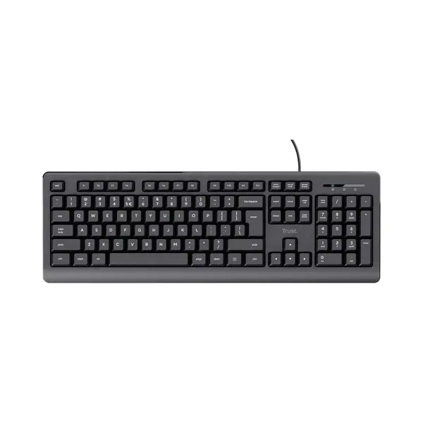 Trust Taro - Bedraad Toetsenbord - Qwerty - Zwart thumbnail