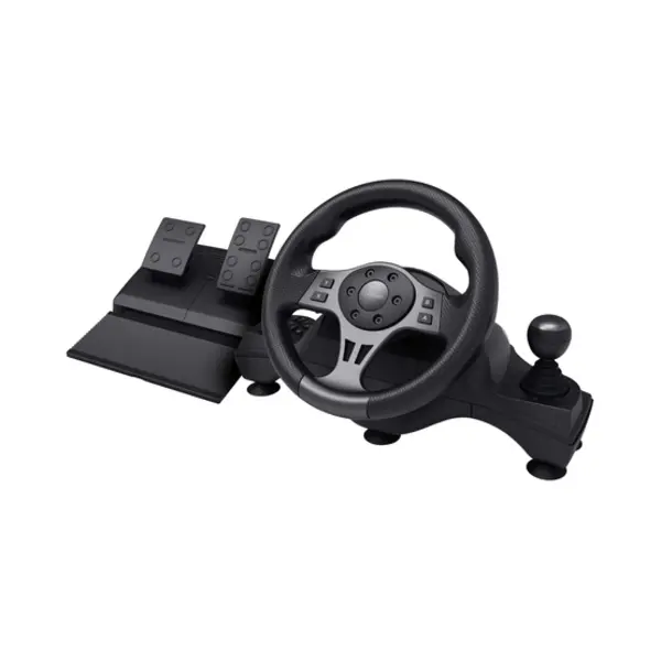 Trust Gxt 289 Movi Zwart Usb Stuurwiel + pedalen Nintendo Switch, PlayStation 4, Xbox One S, Xbox One X, Xbox Series S, Xbox Series X thumbnail
