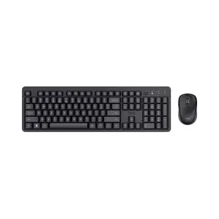 Trust Ody Ii toetsenbord Inclusief muis Kantoor Rf Draadloos Azerty Belgisch Zwart