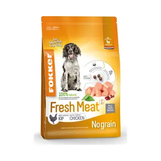 Fokker Fresh Meat Hondenvoer Kip 13 Kg