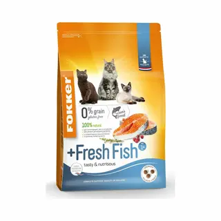 Fokker Fresh Fish Kattenvoer Verse Zalm 2, 5 Kg