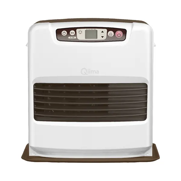 Qlima Sre 4035 Tc electrische verwarming Binnen Bruin, Wit 130 W Convector elektrisch verwarmingstoestel thumbnail