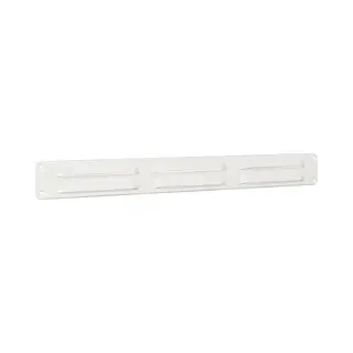 Nedco Schoepenrooster - 370 X 40 Mm - Wit