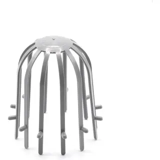 Voorventilatie Dakgootbeschermer - Grijze Bladvanger Ø60-75mm