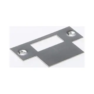 Nemef Sluitplaat P1255/17T Loopslot Rvs