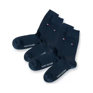 Tommy Hilfiger Unisex - Kinder Socke 2 Er Pack 391334, Gr. 35-38, Blau (563 Midnight Blue)