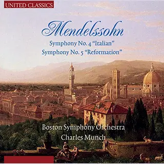 Source1 Boston Symphony Orchestra, Charles Munch - Mendelssohn, Symphony No. 4 & 5 (Cd)