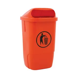 Vepabins Buitenafvalbak Kunststof - 50 L