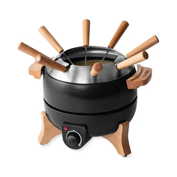 Boska Elektrisches Fondue-Set Party - 2.3L - Für Käsefondue, Schokoladenfondue, Hotpot Und Boullionfondue - Fondue-Set Elektrisch - Mit thumbnail