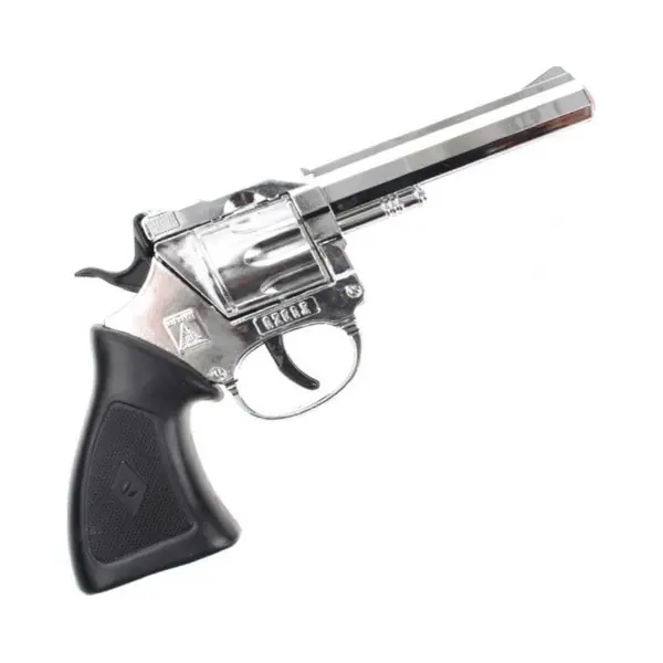 Wicke Euro Caps Wicke Cowboy Speelgoed Revolver - Metaal - 100 Schots - Plaffertjes Pistool - Verkleedaccessoires - Western thumbnail
