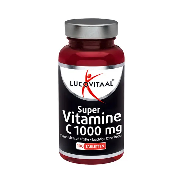 Lucovitaal Super Vitamine C 1000mg Time Released Voedingssupplement - 100 Tabletten thumbnail