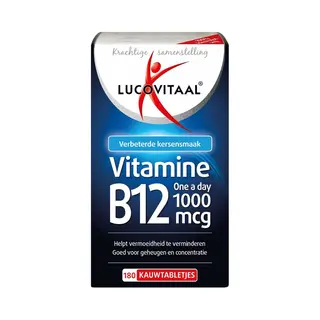 Lucovitaal Vitamine B12 1000mcg 180 Kauwtabletten