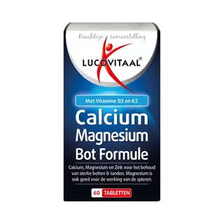 Lucovitaal Calcium Magnesium Bot Formule Voedingssupplement - 60 Tabletten