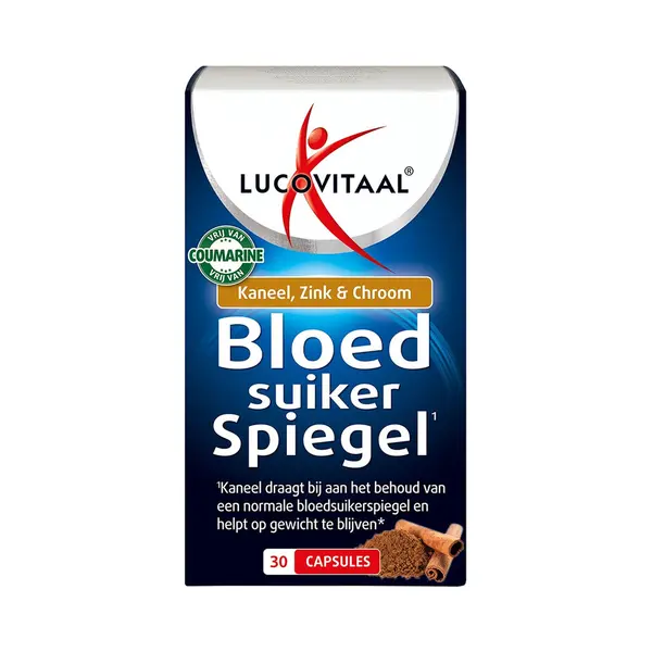 Lucovitaal Bloedsuikerspiegel Voedingssupplement - 30 Capsules thumbnail