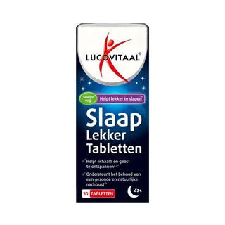 , Lucovitaal Slaap Lekker 30 Tabletten