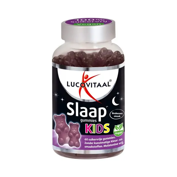 Gratis, Lucovitaal Slaap Gummies Kids Bosbessen 60 Gummies thumbnail