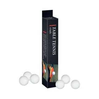 Summer Play Set Van 6x Stuks Tafeltennis/pingpong Ballen 4 Cm - Tafeltennissen - Tafeltennisballen
