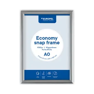 Kliklijst Europel Economy A0 Zilver | 5 Stuks