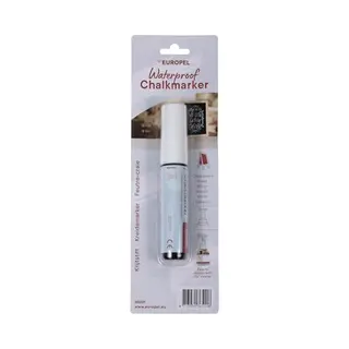 Europel Watervaste Krijtstift - 15mm - Wit – 1 Stuk - Perfect Voor Krijtborden En Creatieve Projecten