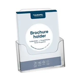 Europel Brochure holder A4 table/wall 41mm.