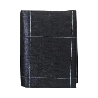 Zwart Gronddoek/onkruiddoek 5, 2 X 5 Meter - Anti-worteldoeken/onkruiddoeken/gronddoeken Voor In De Groente/kruidentuin