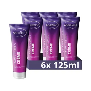 6x Andrélon Crème Happy Curls 125 Ml