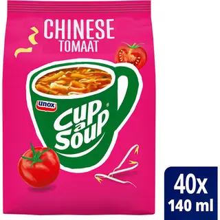 Unox Machine-enzak Chinese Tomaat, 140 Ml