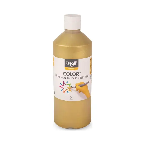 Creall Plakkaatverf Goud 500ml - Schoolverf Voor Kinderen En Volwassenen. thumbnail