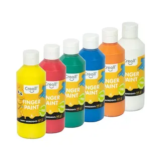 Creall Vingerverfset Conserveringsvrij, 1x250ml - Oranje