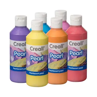 Verf Creall-Pearl - Assortie - 6X250Ml