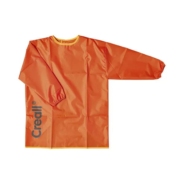 Creall 27000 Malkittel / Schürze Klein, 2-4 Jahre, L 55 Cm, Orange (1 Stück) thumbnail