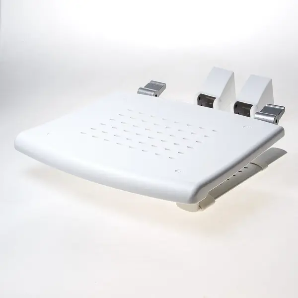 SecuCare 8045.005.03 Duschsitz Zur Befestigung An Der Wand, Zusammenklappbar, Mit Ausziehbaren Füßen, 420 X 380 Mm thumbnail