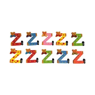 Charl's Toys Kleine Beren Plakletter Z (5cm)