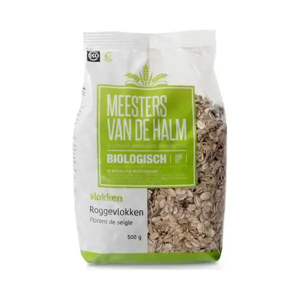 Brand New Cake De Halm Roggevlokken - 500g thumbnail