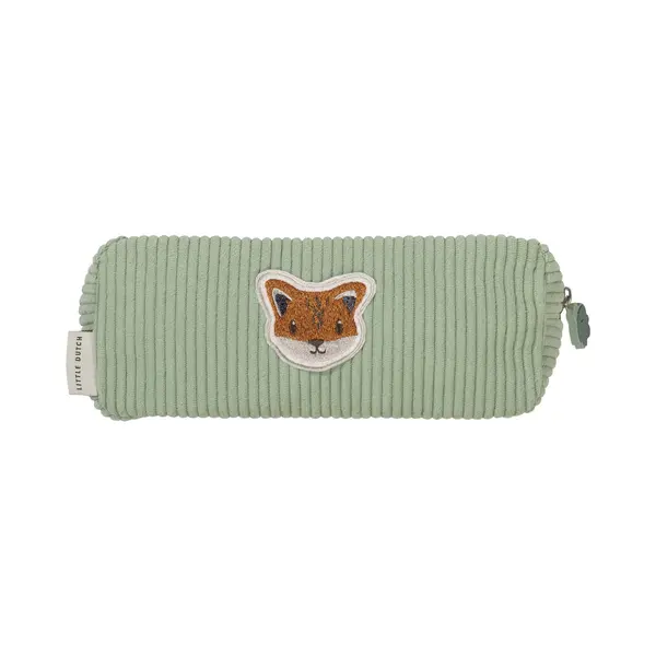Little Dutch Federmäppchen Stiftetasche Schlampermäppchen Kinder Grün - Forest Friends thumbnail