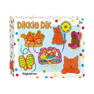 Bambolino Rijgkaarten Set Dikkie Dik