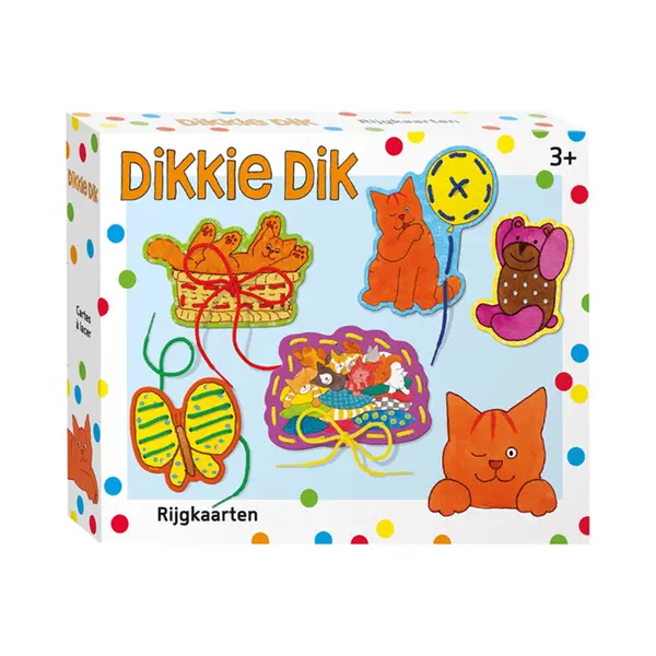 Bambolino Rijgkaarten Set Dikkie Dik thumbnail