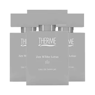 3x Therme Zen White Lotus Eau De Parfum 30 Ml