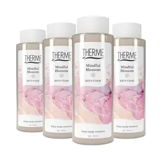 4x Therme Bath Foam Mindful Blossom 500 Ml