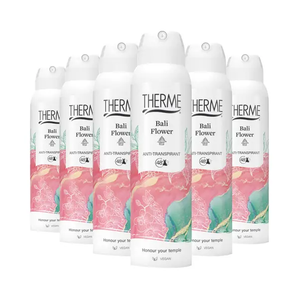 6x Therme Anti-Transpirant Bali Flower 150 Ml thumbnail