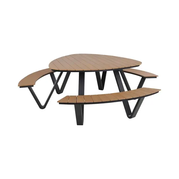 Lesliliving Picknickset Arezzo Driehoek thumbnail